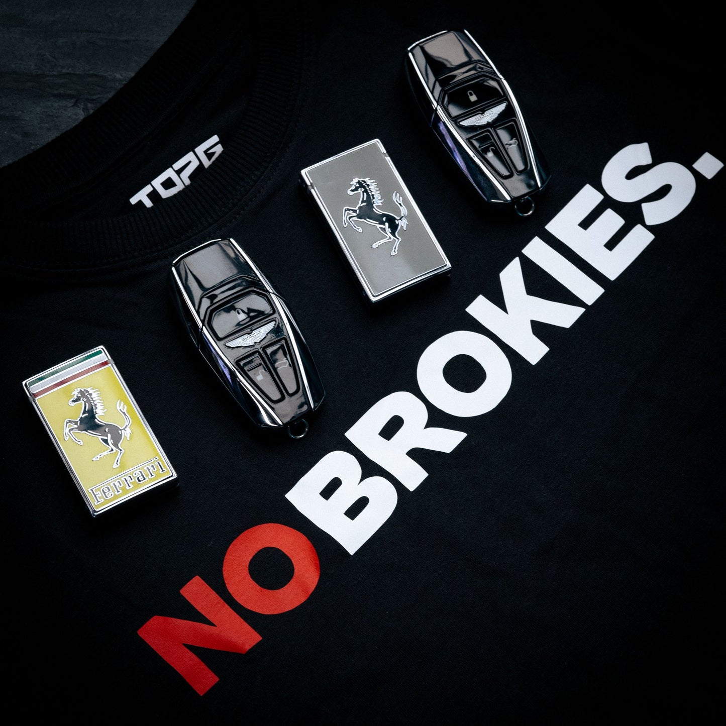 NO BROKIES TEE