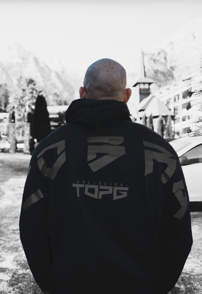 Cobra’s Shield Blackout Edition
Premium Black Hoodie.